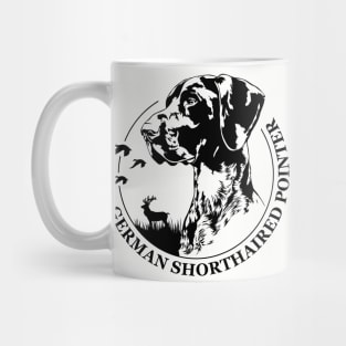 German Shorthaired Pointer dog portrait Mug